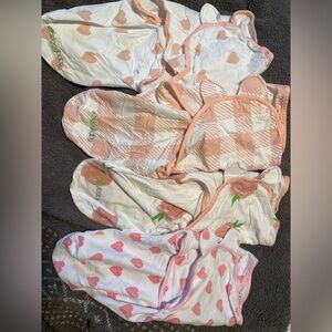 100% cotton swaddles